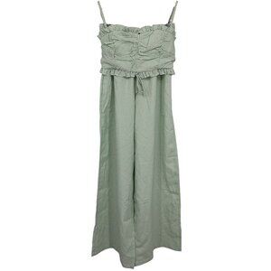 Princess Poly Tidelands Set Women Size 2 Gingham Wide Leg Women Ruffle NWT New